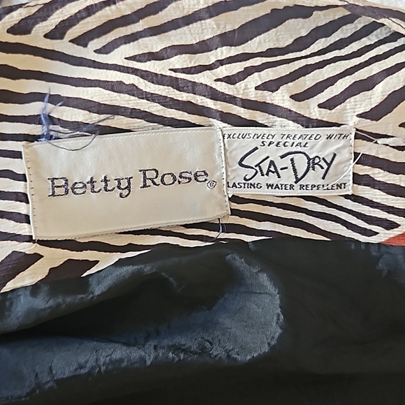 Rare Vintage 1960’s Betty Rose Union Made Mid Century Modern Rain Coat, Fabulous - Picture 8 of 8
